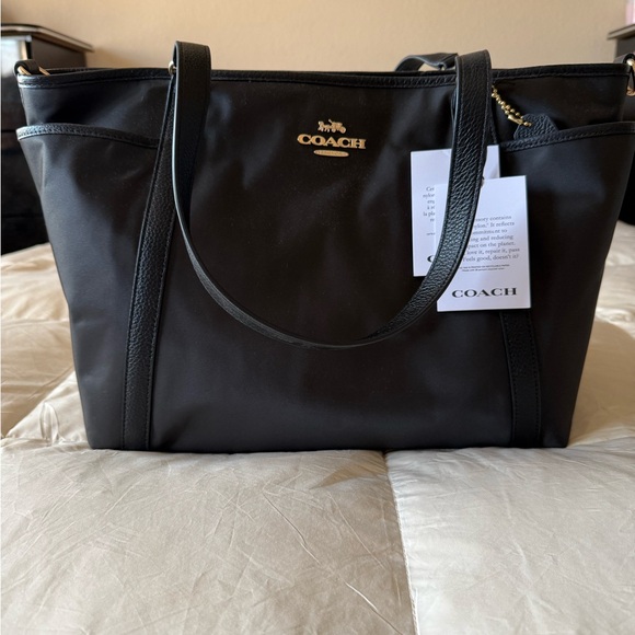 Coach Black Nylon Baby Bag - Picture 1 of 9